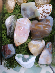 8th Vein Ocean Jasper RARE Tumbles