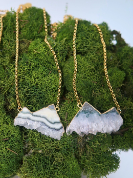 Amethyst Mountain Necklace