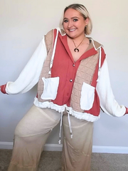 Harvest Hues Hoodie Jacket