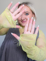 Leafy Lace Long Sleeve