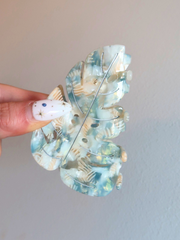 Monstera Moment Hair Clip