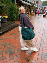 Moon Moss Puffer Bag
