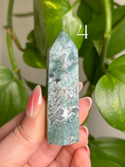 Moss Agate Towers (Choose Your Vibe)